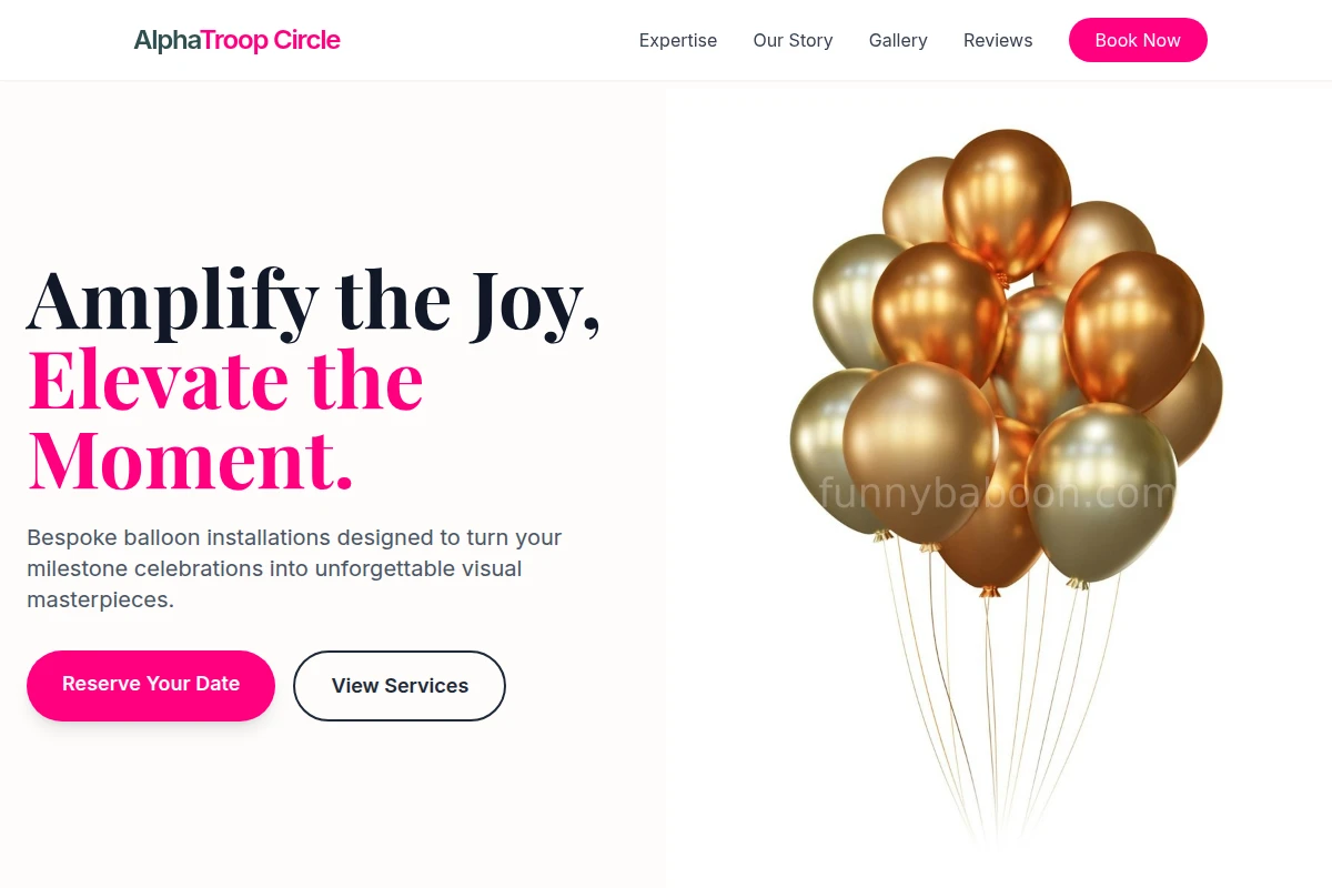 Booking Balloons