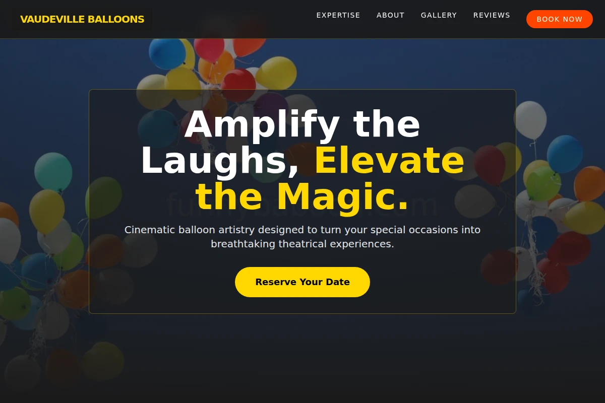 Vaudeville Balloons