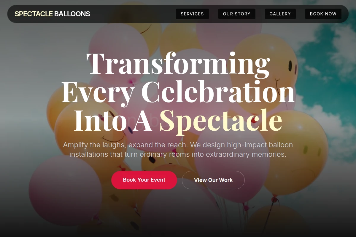 Spectacle Balloons