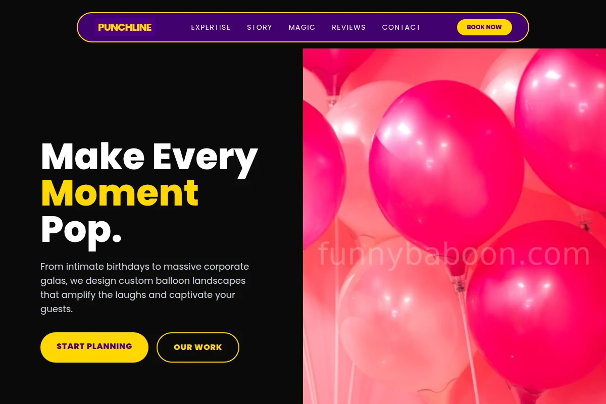 Punchline Balloons