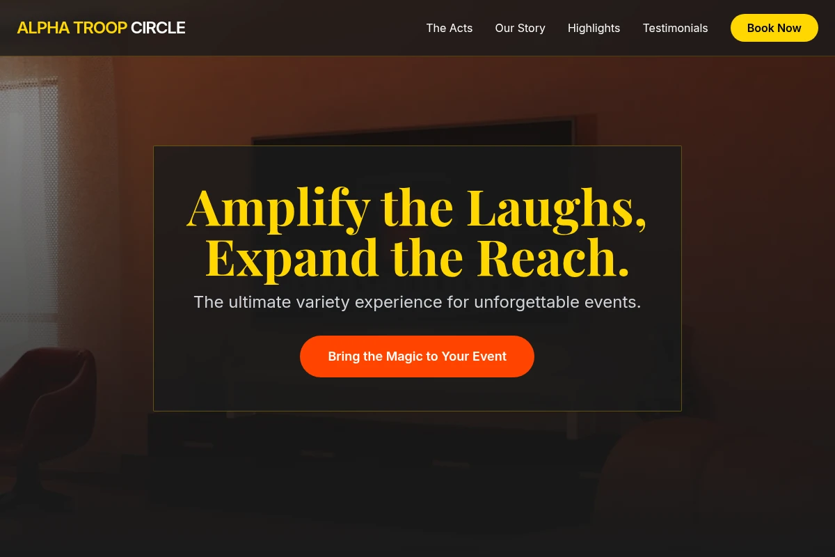 Vaudeville Entertainment
