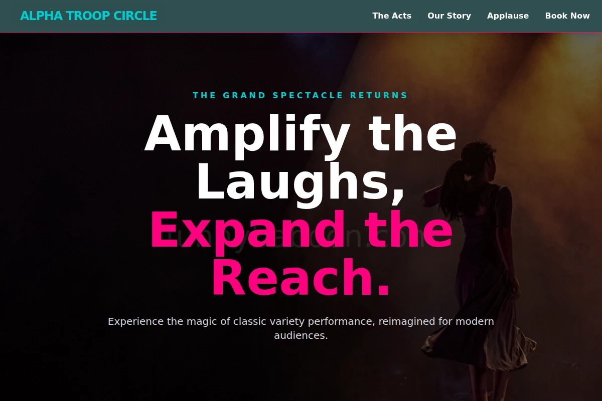 Vaudeville Entertainment