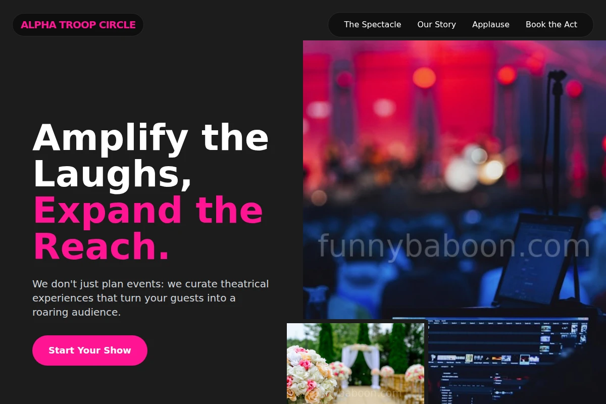 Vaudeville Event Planning