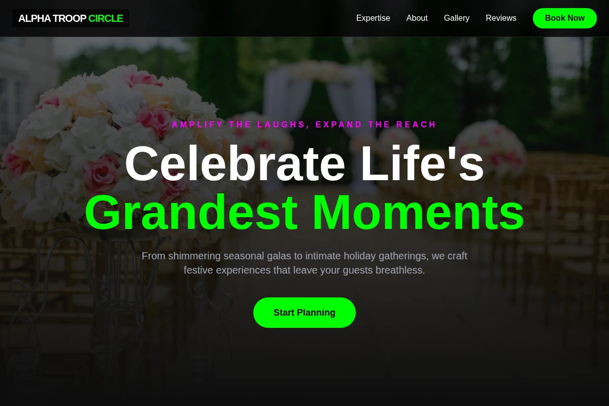 Festive Event Planning