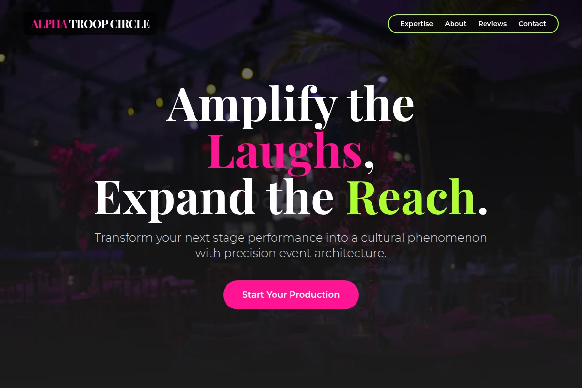 Performance Event Planning