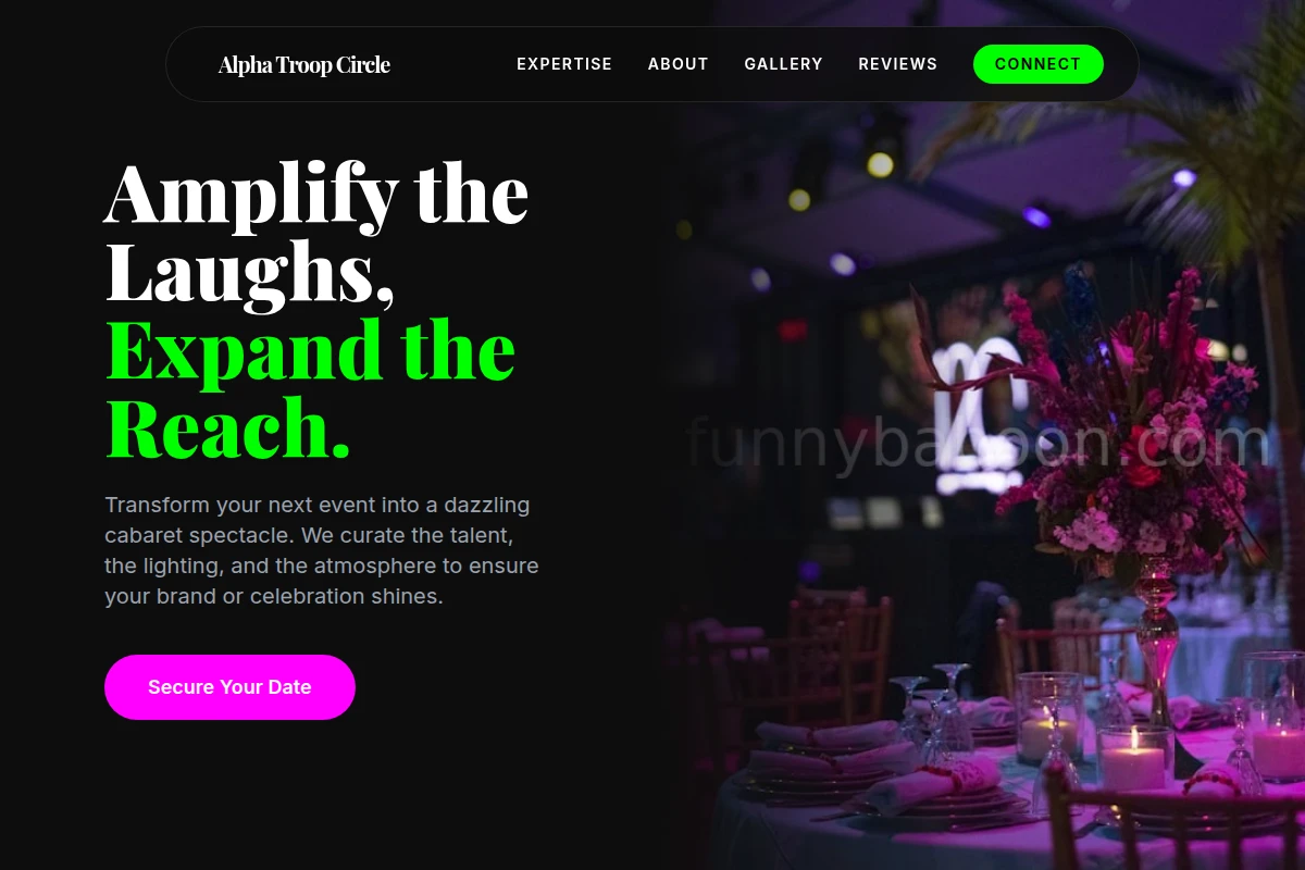 Cabaret Event Planning
