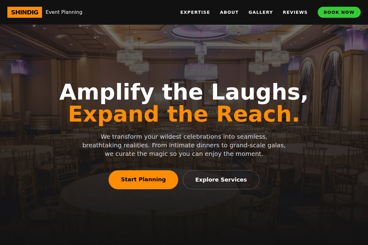 Shindig Event Planning