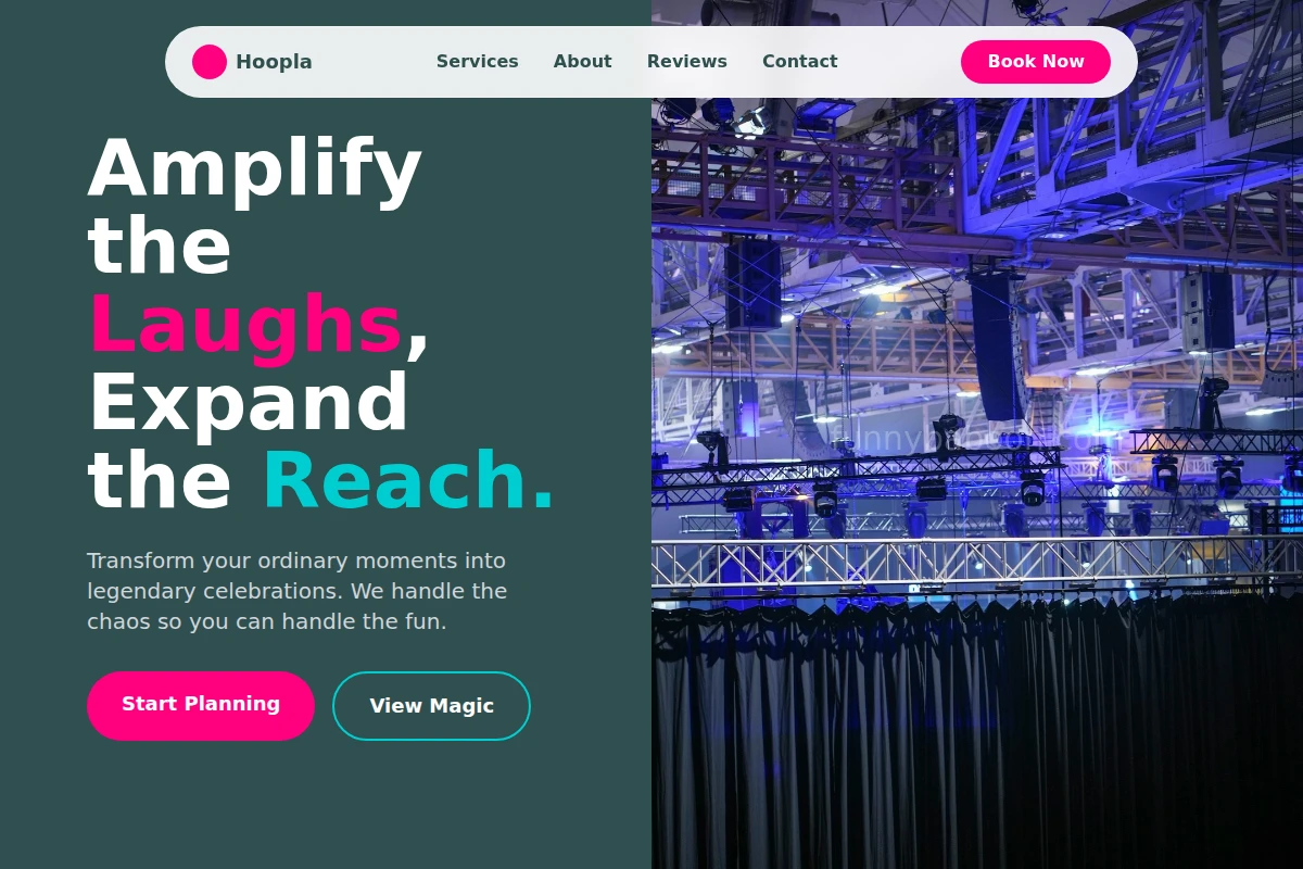 Hoopla Party Planner