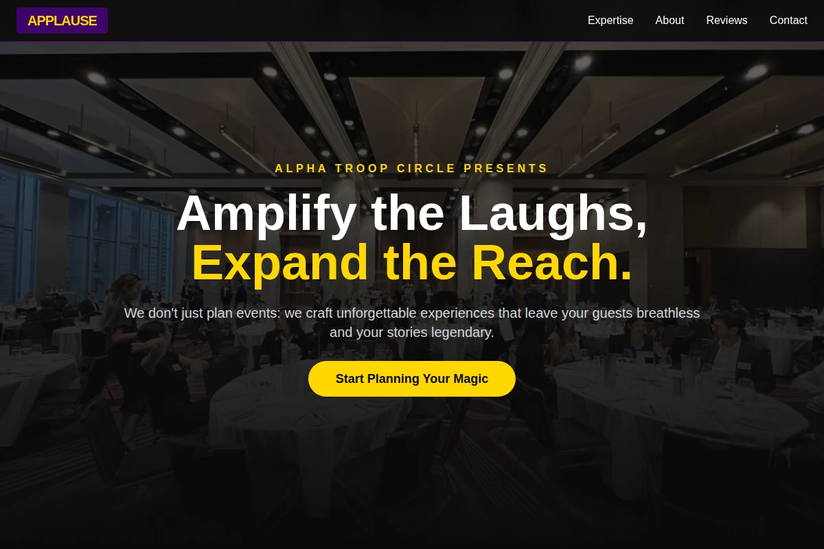 Applause Party Planner