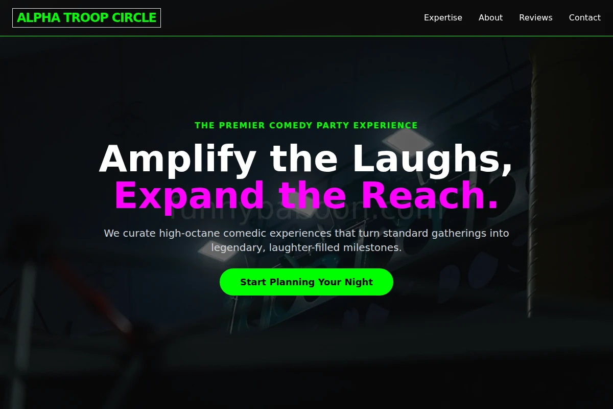 Comedy Party Planner
